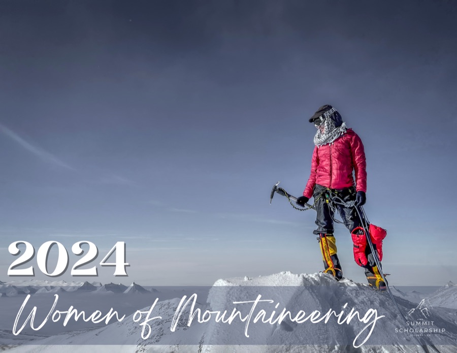 The 2024 Women of Mountaineering calendar