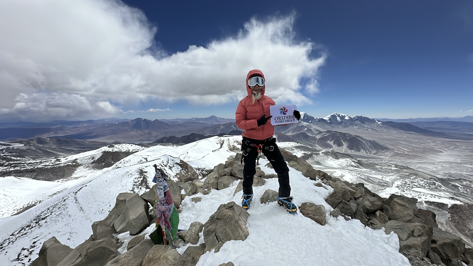 Ishtar Rizzo in the mountains