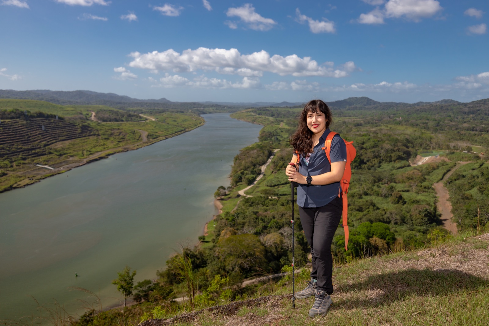 Nicole Barrios Adames in the mountains